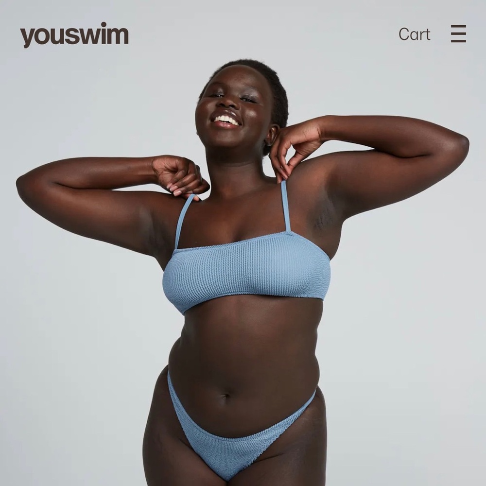 Poise YouSwim Bikini Top in Plume